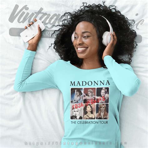 Madonna The Celebration Tour 2023 Shirt - Vintagenclassic Tee