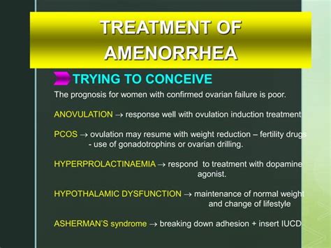 secondary amenorrhoea lectures.ppt