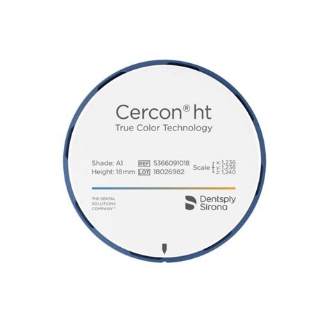 Buy Cercon HT Zirconia Blocks Dentsply Online at Lowest Best ...