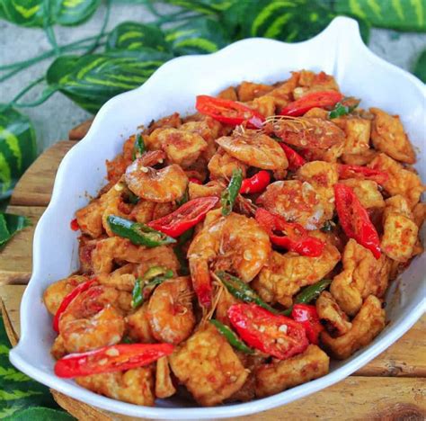 5 Resep Sambal Goreng Udang, Peneman Lauk Nasi Paling Endeus