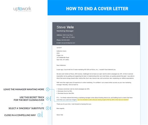 Best Cover Letter Examples Ending Pics - Gover