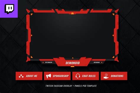 25+ Best Twitch Stream Overlay Templates in 2021 (Free & Premium) | Design Shack