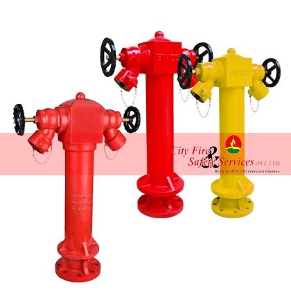 2 Way Pillar Fire Hydrant | Fire Fighting Equipment | Fire Safety Equipment