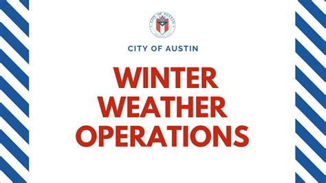 City of Austin Winter Weather Morning Status Update - Feb. 10 ...