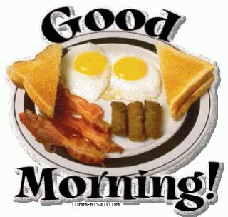 Good Morning Breakfast GIF - Good Morning Breakfast Eggs And Bacon - Descobrir e Compartilhar GIFs