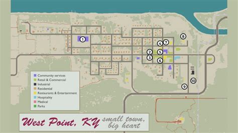 West Point Map (Annotated) - Project Zomboid - 1gamerdash