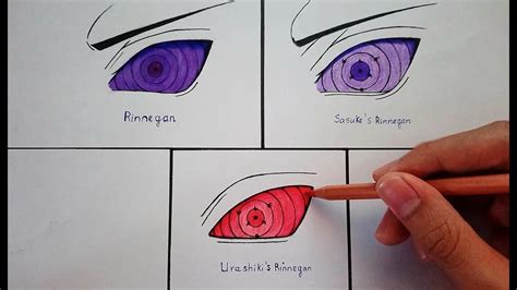 How To Draw Sasuke Rinnegan