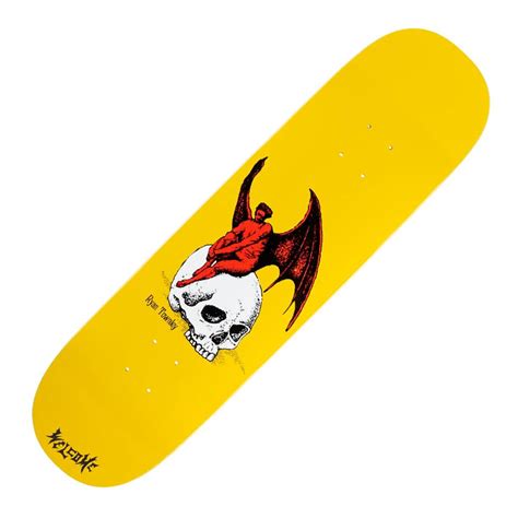 Welcome Skateboards Ryan Townley Nephilim on Enenra (Yellow) Skateboard Deck 8.5" - SKATEBOARDS ...