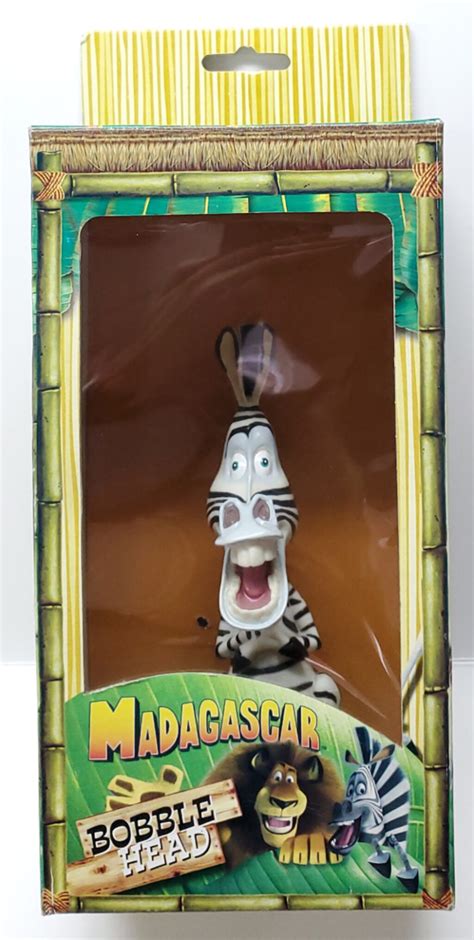 Madagascar Marty the Zebra Bobblehead from Comic Images – The Toys Time ...