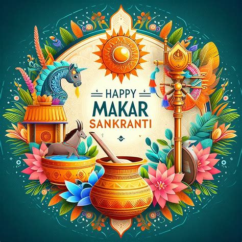 Makar Sankranti 2024 Wishes, Images: Download And Share AI-Generated Photos, Festive Greetings ...