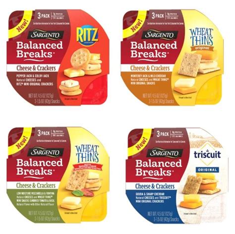 Sargento Releases New Balanced Breaks Cheese & Crackers Snacks ...