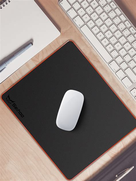 Smooth Hard Mouse Pad Matte Resin Polymer Silicone Bottom Plastic Large Size Gaming Mousepad No ...