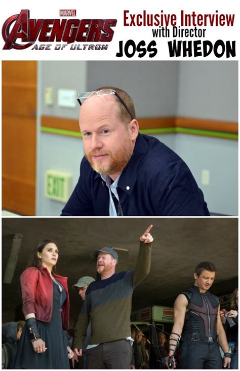 Marvel's Avengers Age of Ultron - Exclusive Interview with Director Joss Whedon #AvengersEvent ...