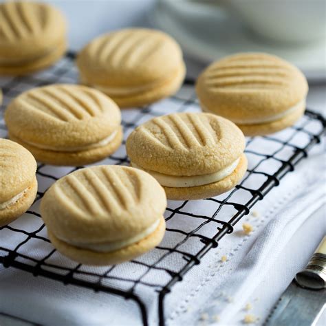 Melting Moments Recipe | How To Make Shortbread Biscuits | Baking Mad