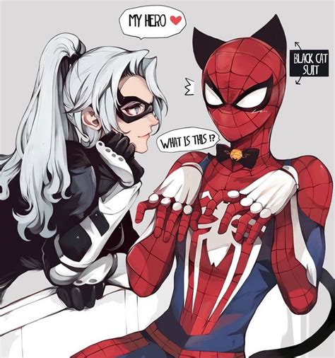 Black cat suit #spidermanps4 #spiderman #blackcat | Black cat marvel, Spiderman black cat ...