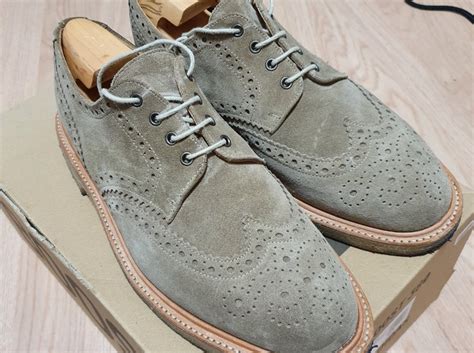 Sanders Olly Suede Brogues Review - Kudusole