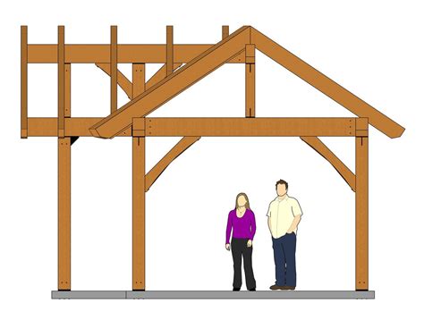 Three Gable Post and Beam Pavilion Plan - Etsy Canada