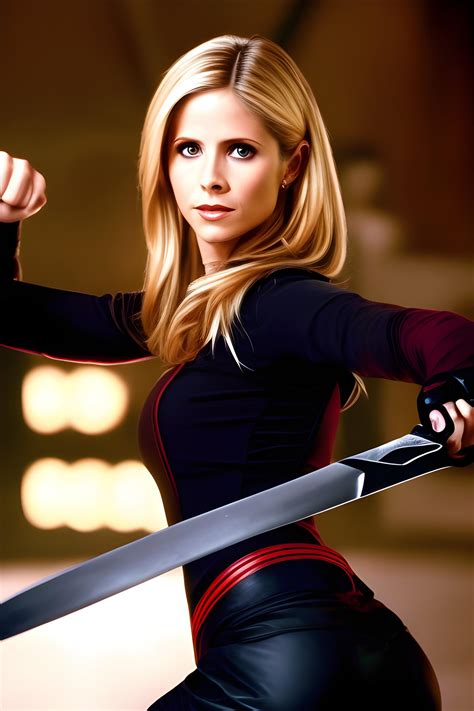 Buffy the vampire slayer combat | Wallpapers.ai