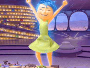 happy, joy, inside out, pixar animated GIF | PopKey | Pixar characters, Pixar, Disney