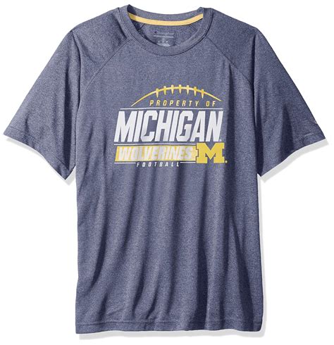 XX-Large NCAA Michigan Wolverines Mens NCAA Mens Short Sleeve Football ...