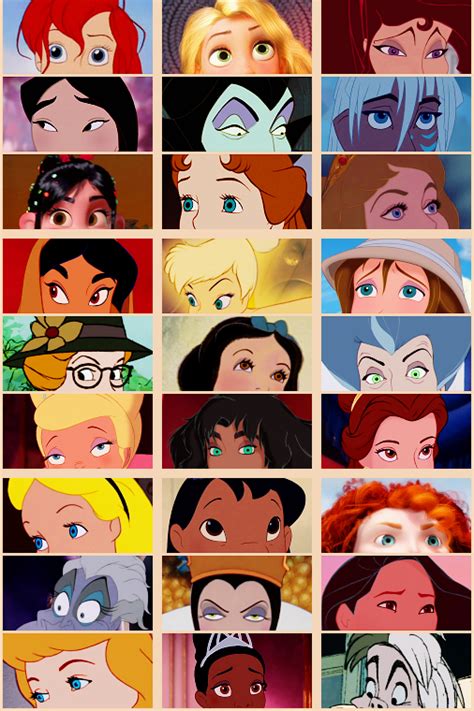 Disney Girls Eyes - Disney Princess litrato (41506811) - Fanpop