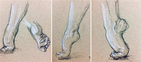 65+ Drawings Of Feet: Sketches & Anatomy Studies