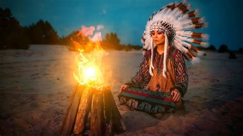 Relaxing Flute Music - Native American Flutes, Peaceful Music, Sleep Mus... | Native american ...