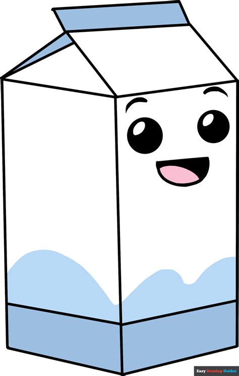 How to Draw a Milk Carton - Really Easy Drawing Tutorial