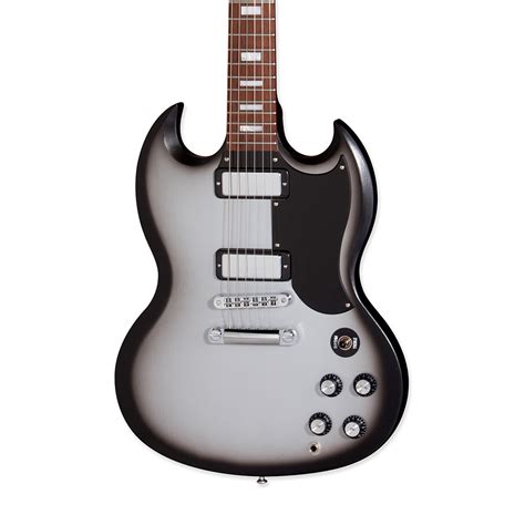 Gibson SG Special '70s Tribute Satin Silver Burst (2012) | Guitar Compare