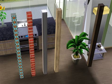 Mod The Sims - Simple Column (full wall height)