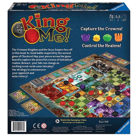 King Me! Board Game | Board Game Bandit Canada