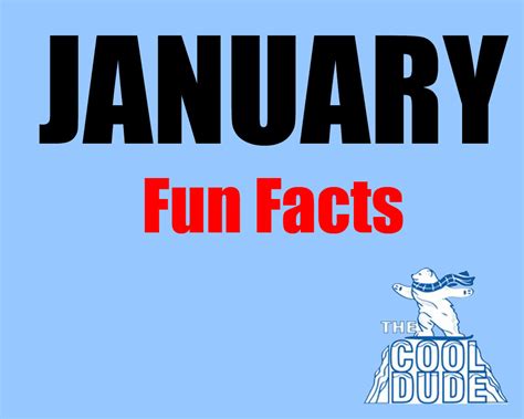 Fun Facts about January – The Cool Dude AC