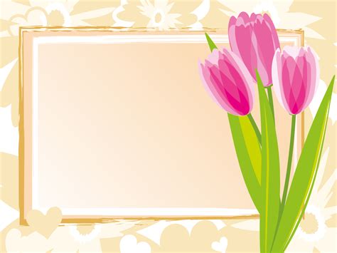 Photo Frame – Tulips — Картинки и Рисунки