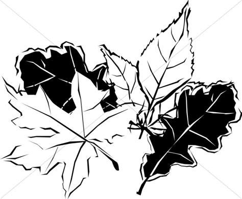 autumn leaf clipart black and white 10 free Cliparts | Download images ...