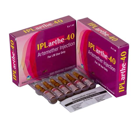 Artemether 40mg Injection Manufacturer & Supplier India | Buy Online