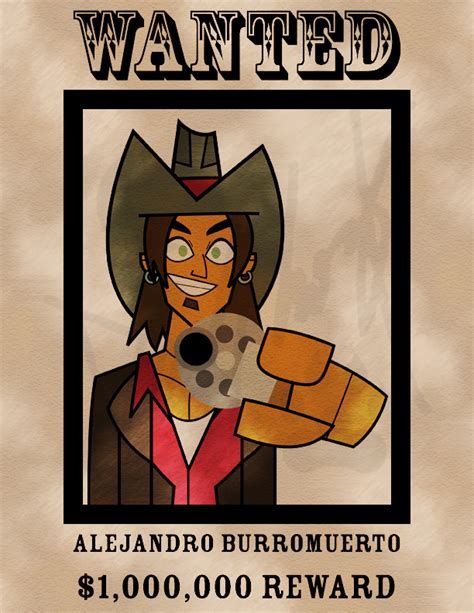 Outlaw Alejandro Poster - Total Drama Fan Art (18365881) - Fanpop