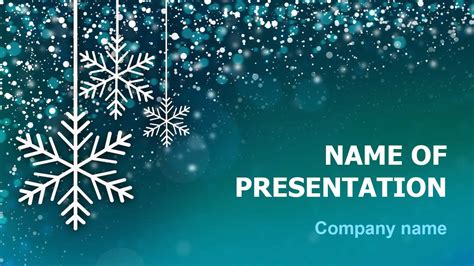 Snow Powerpoint Template - Professional Template Ideas