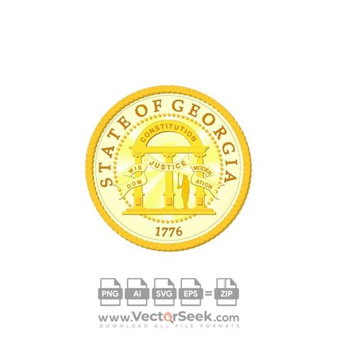 Georgia State Seal Logo Vector - (.Ai .PNG .SVG .EPS Free Download)