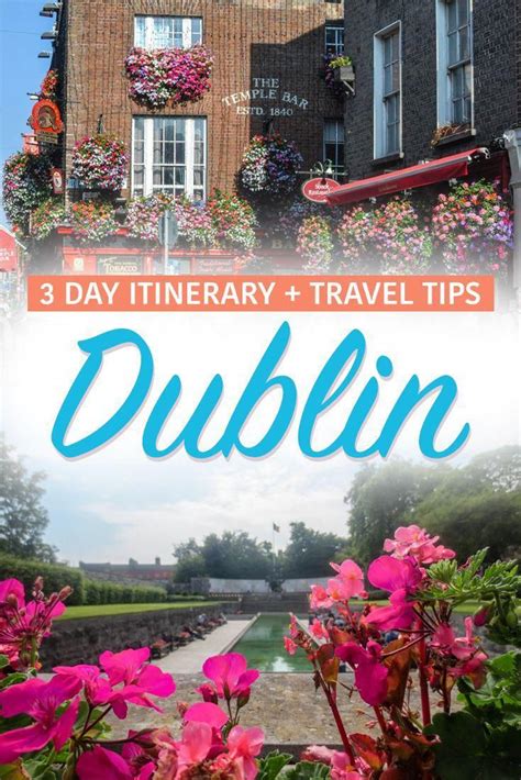 First time in Dublin? Here's the perfect itinerary! #Dublin #Ireland #TravelDestinationsIreland ...