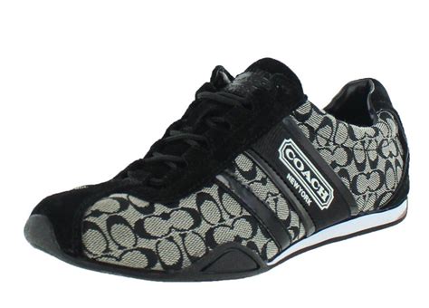 Coach Remonna Women's Sneakers Signature Print Shoes Black | Black coach shoes, Sneakers fashion ...