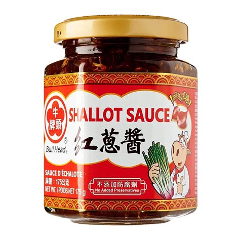 BULL HEAD Shallot Sauce 6.2oz (175g) - 牛头牌红葱酱 175g | Shallots, Hainanese chicken rice recipe, Sauce