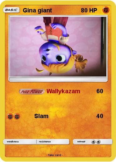 Pokémon Gina giant - Wallykazam - My Pokemon Card