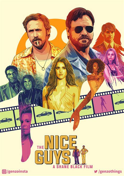 The Nice Guys by Genzo - Home of the Alternative Movie Poster -AMP-