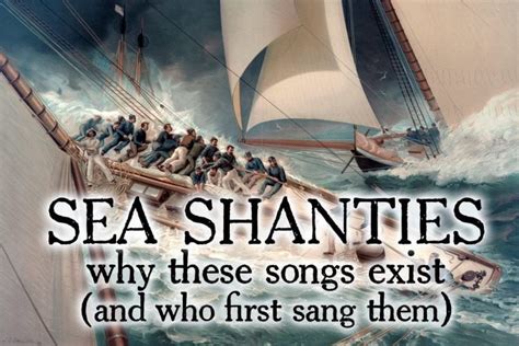 Sea shanties: Why these songs exist (and who first sang them) - Click Americana