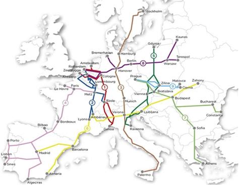 Full article: Efficient use of European rail freight corridors: current status and potential ...