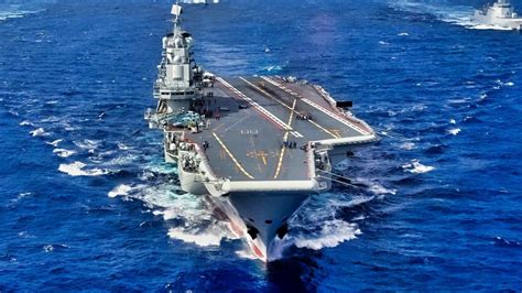 Study the Photo: China Is Flexing Its Aircraft Carrier 'Muscles' | The ...