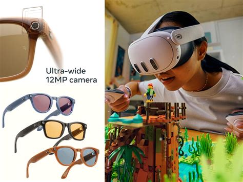 Meta Connect | Ray-Ban Meta smart glasses, Meta Quest 3 mixed reality ...