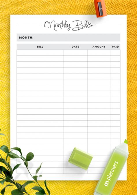 Calendars & Planners Paper Paper & Party Supplies Finance Tracker ...