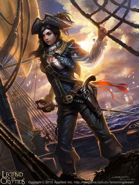 Pirata legend of the cryptids Another great female pirate like my ...