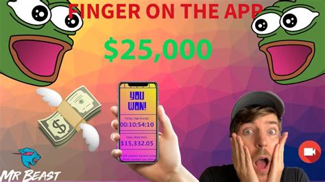 Finger On The App Mrbeast Live : MrBeast Brings Back 'Finger on the App ...